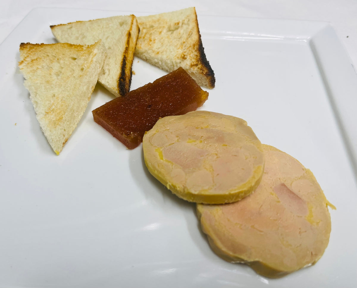 TERRINE OF FOIE GRAS HUDSON VALLEY 8 0Z