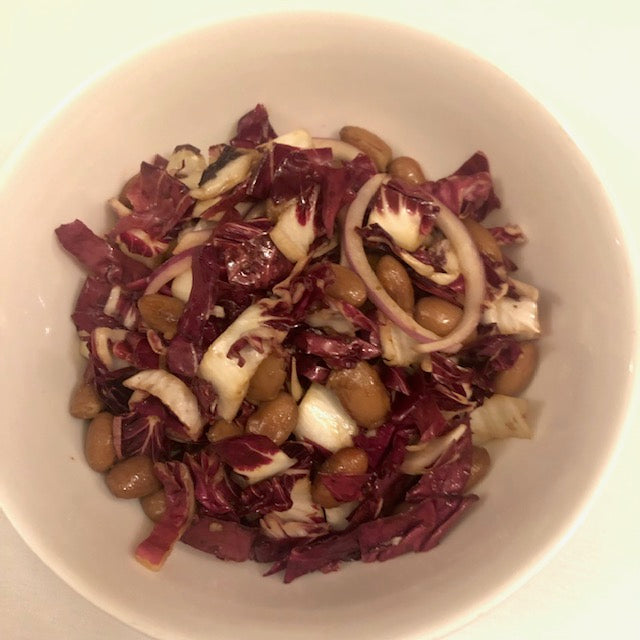 Radicchio di Treviso & Borlotti Bean Salad